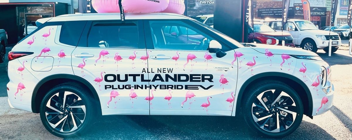 Car signage by Trumble Printery